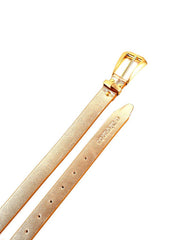 Cinto Feminino Fivela Grande em Couro - Ouro CTI-1005 - AU