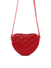 Bolsa Tote Coração Matelasse - Vermelha BSI-6392 - VE