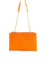 Bolsa Transversal com Alça de Corrente - Mostarda BSI-6254 - MT