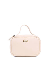Necessaire Quadrada com Alça de Mão - Nude NSI-158 - NU