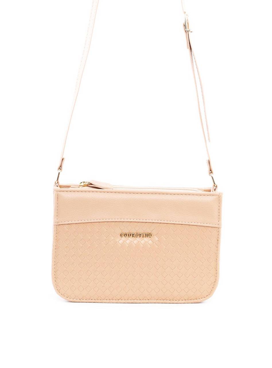 Bolsa Tote Quadrada Estruturada - Nude BSI-6284 - NU