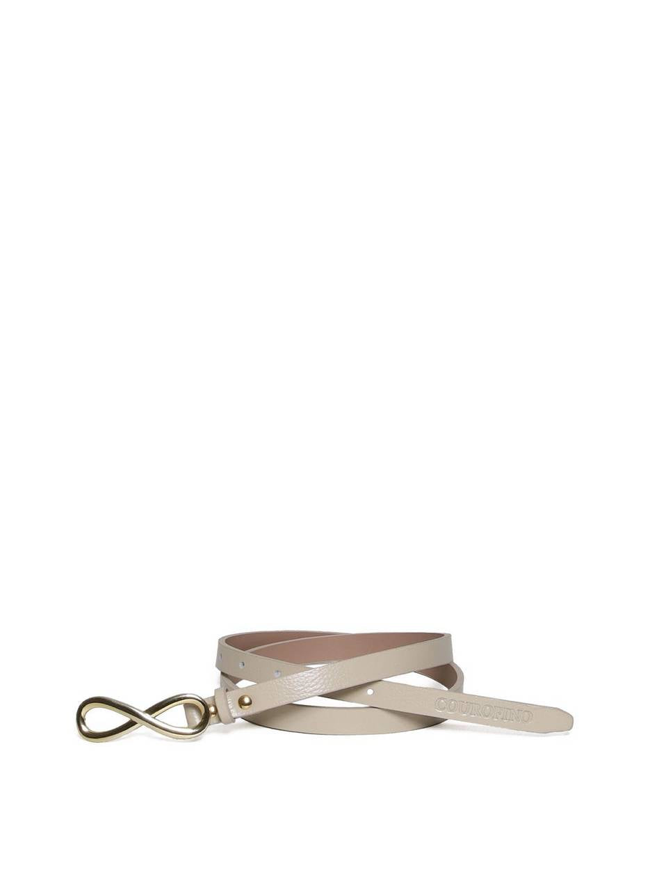 Cinto Feminino em Couro com Fivela Retangular CTI-970 - FE