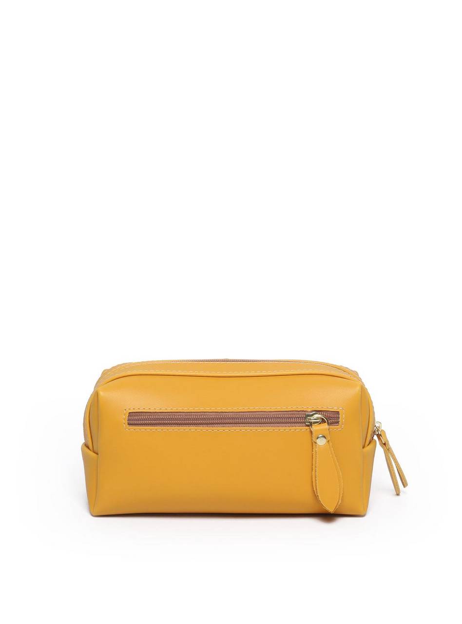Necessaire Unissex Modelo Sem Alça Mostarda NSI-141 - MT