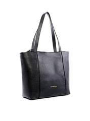 Bolsa Shopper Clássica com Costura - Preta BSI-6439 - PR