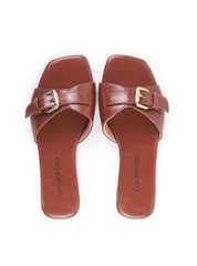 Rasteira Slide Tira com Fivela - Castor SDI-12066 - CS