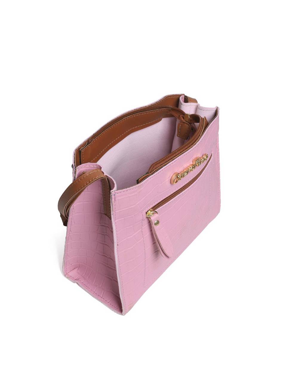 Bolsa Tote Transversal com Ziper - Diversas BSI-5052 - DV