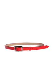 Cinto Feminino Casual Couro Vermelha CTI-954 - VE