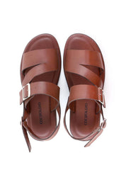 Sandália Masculina com Tiras Largas e Fivelas - Cacau SDI-12167 - CA