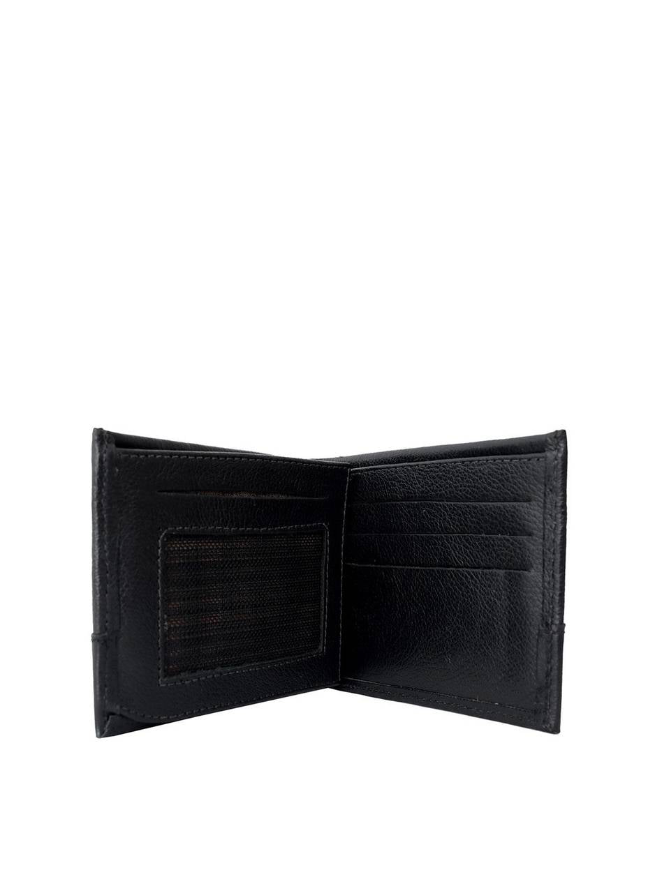 Carteira Masculina Pocket Couro Aberta Tira Couro Preta CAI-596 - PR