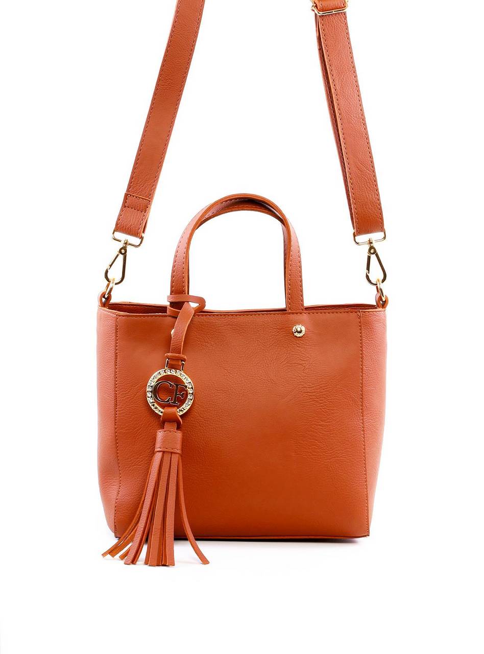 Bolsa Tote Quadrada com Barbicacho - Castor BSI-6273 - CS
