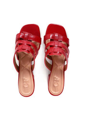 Tamanco Salto Bloco Fisherman - Vermelha SDI-11999 - VE