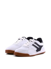 Tênis Casual com Cadarço Estampado - Preto SP-12107 - PR