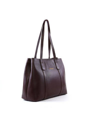 Bolsa Shopper Grande Couro Divisórias Cacau BSI-5686 - CA