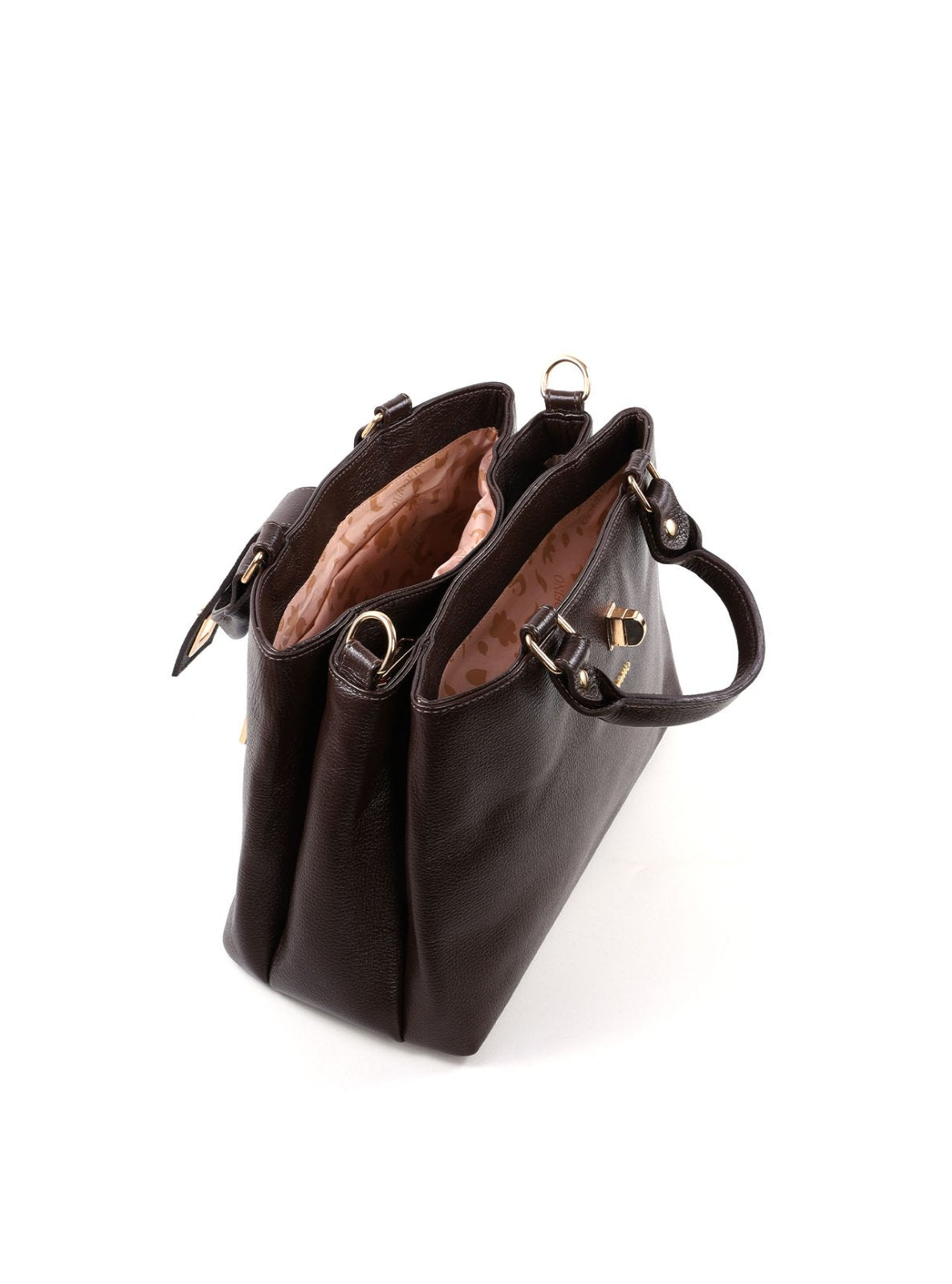 Bolsa Tote Couro Três Divisórias BSI-4361 - CA