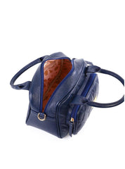 Bolsa Tote em Matelassê com Alça Dupla - Azul BSI-6367 - AZ