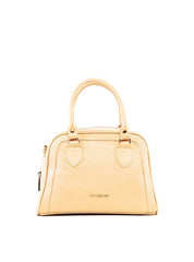 Bolsa Baú com Recortes e Alça Dupla - Nude BSI-6442 - NU
