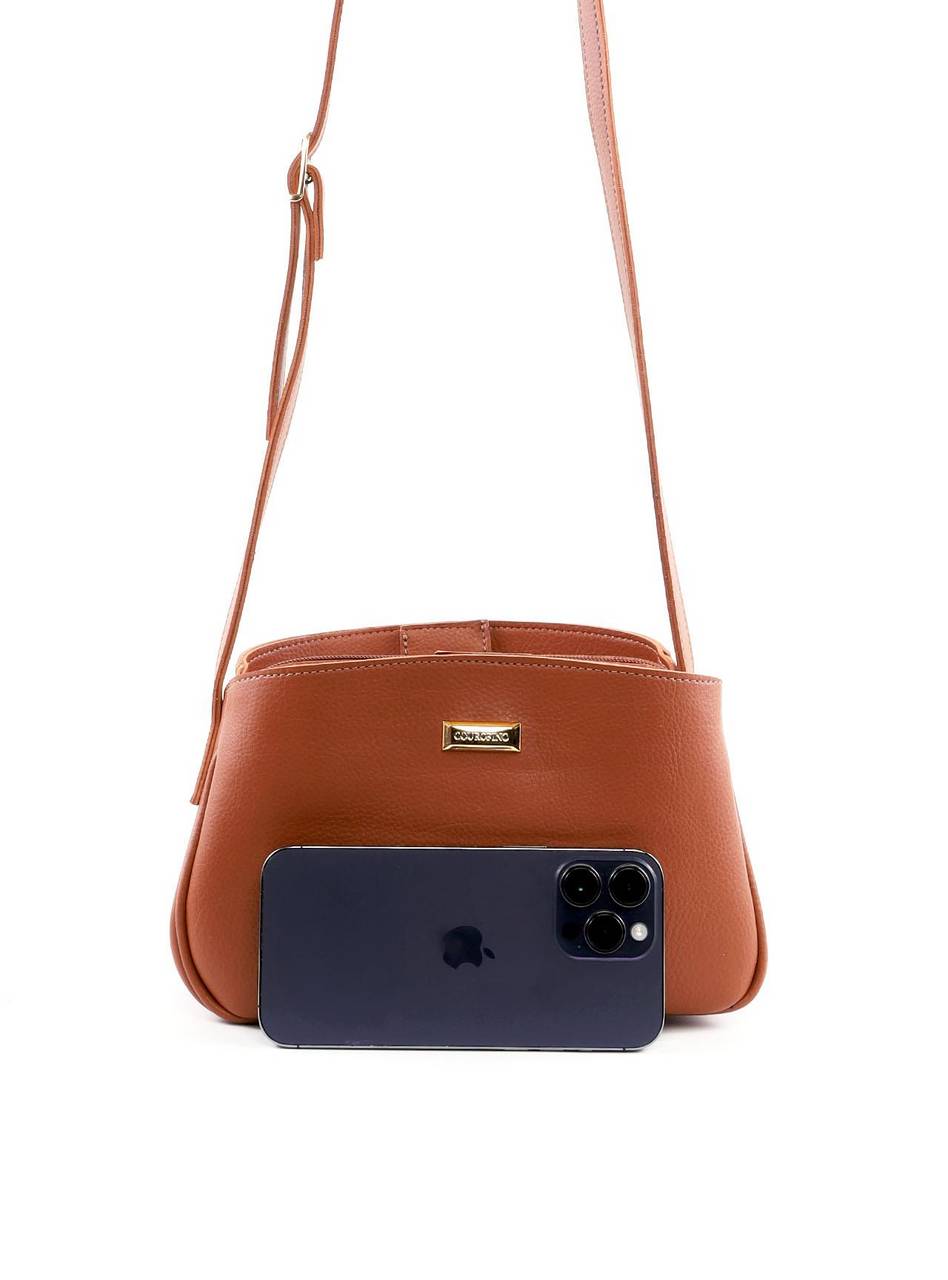 Bolsa Tote Transversal com 3 Divisórias - Castor BSI-6411 - CS