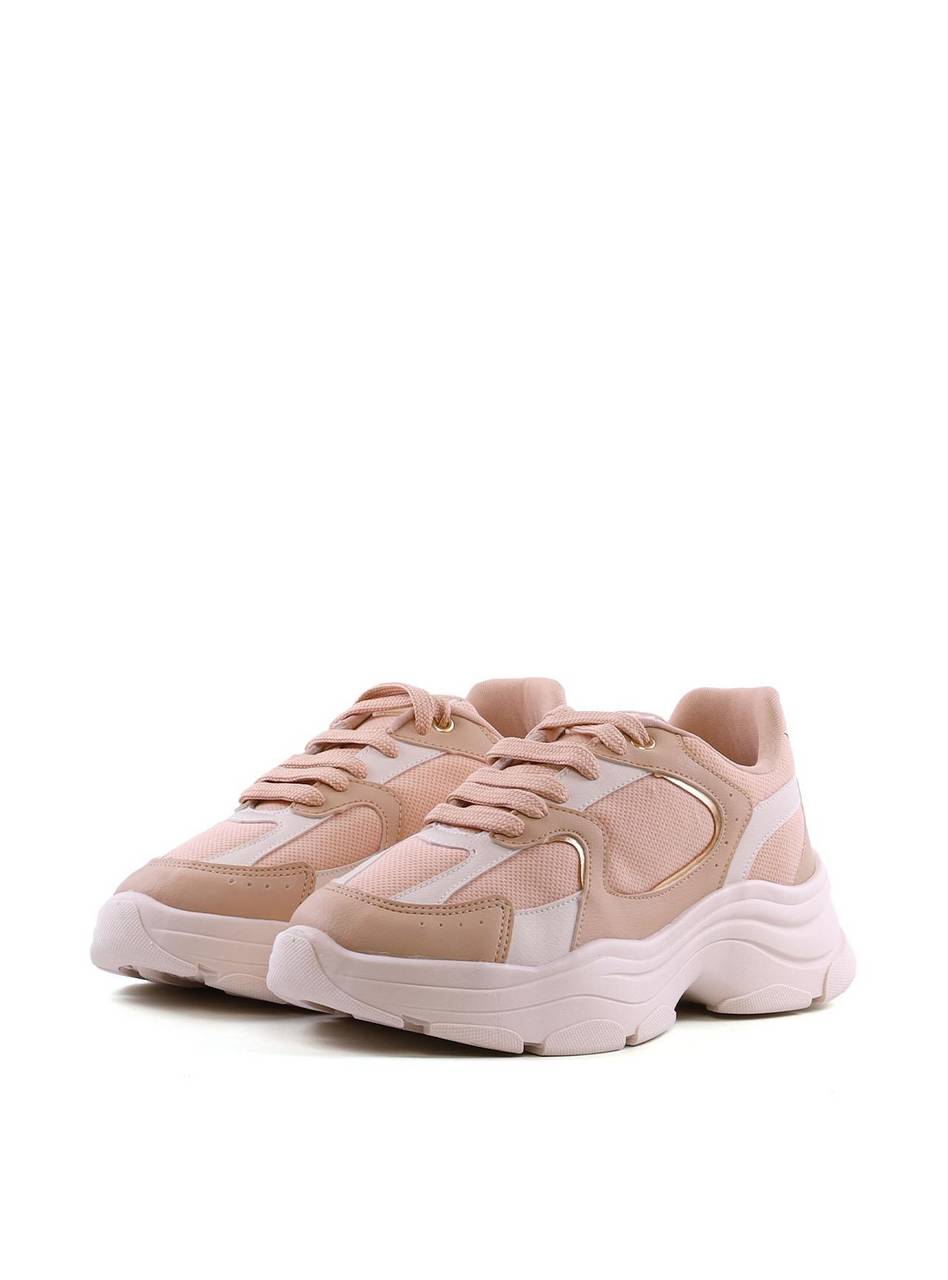Tênis Feminino Esportivo Solado Robusto - Nude SP - 12106 - NU