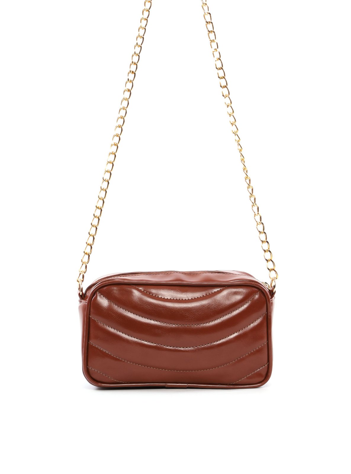 Bolsa Transversal Quadrada com Detalhe Matelassê BSI-6528 - CS
