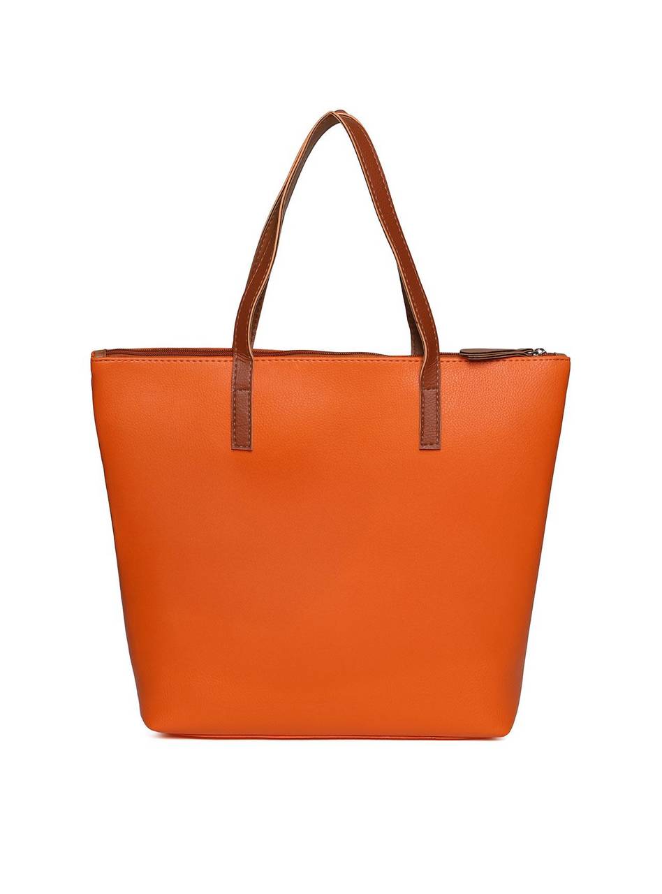 Bolsa Shopper Tiracolo Grande - Laranja BSI-5403 - LR
