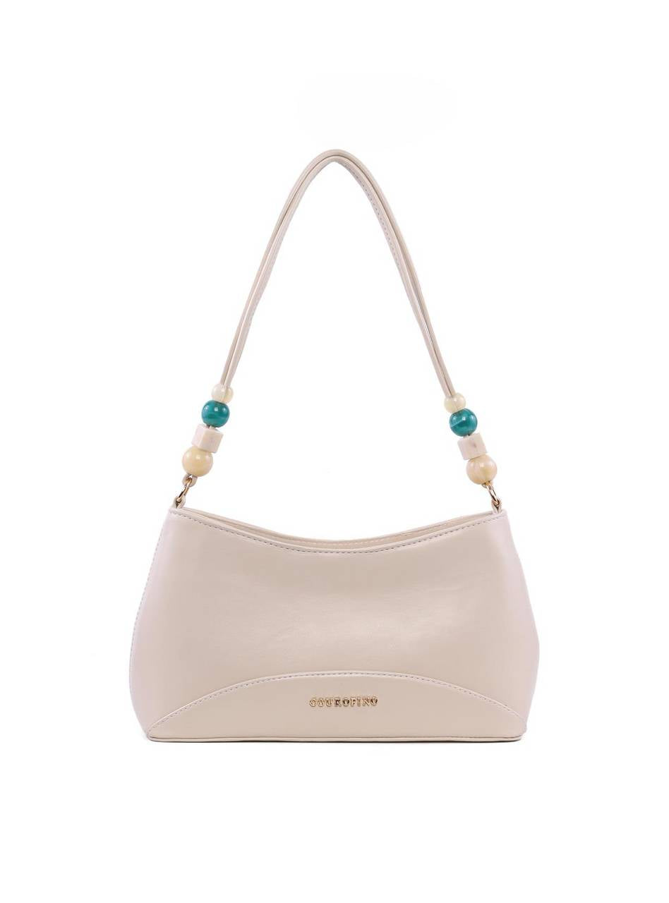 Bolsa Baguete Pequena com Detalhes Translúcidos - Fenno BSI-6473 - FE