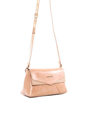Bolsa Satchel Média Tampa com Recortes - Nude BSI-6484 - NU