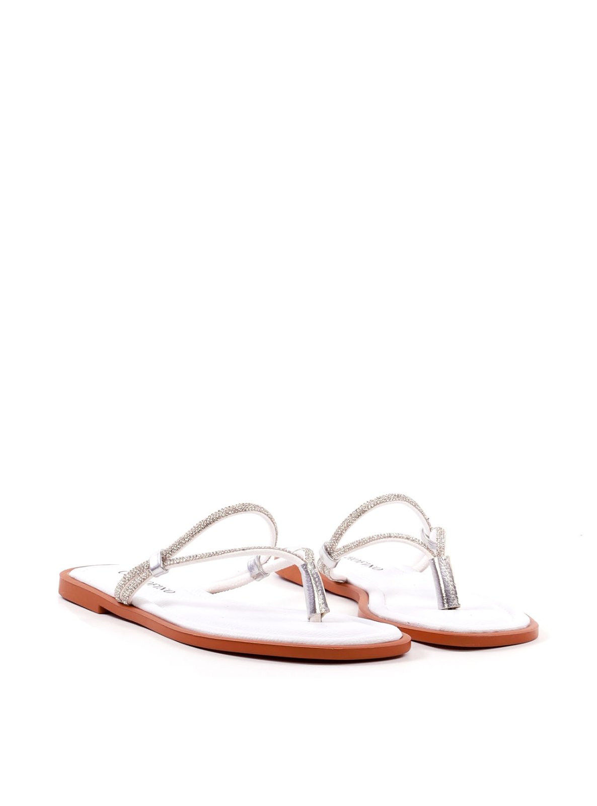 Rasteira Feminina com Tiras e Strass SDI-12242 - BR