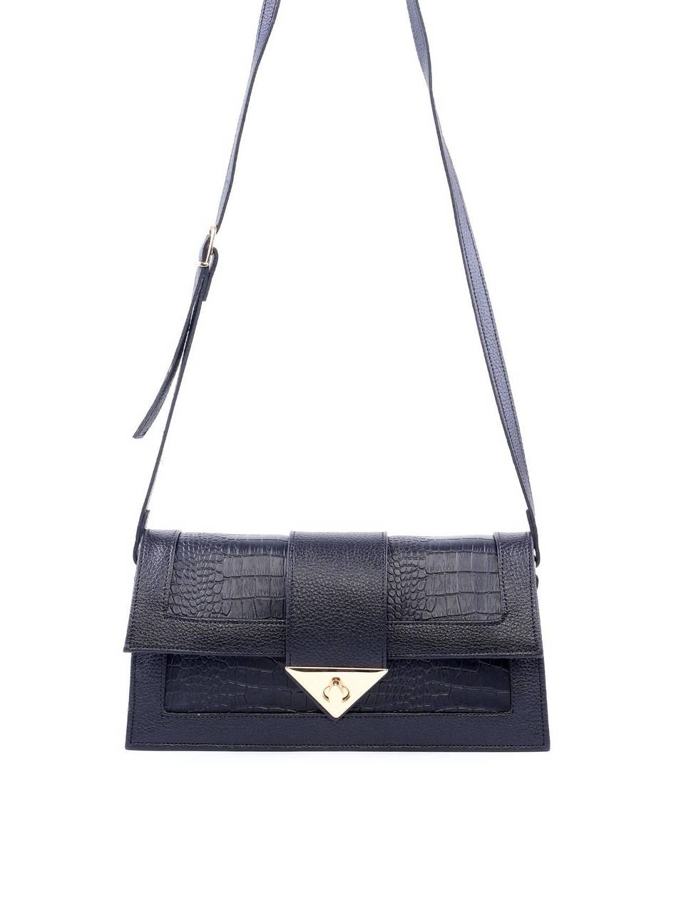 Bolsa Satchel Retangular - Preta BSI-6135 - PR