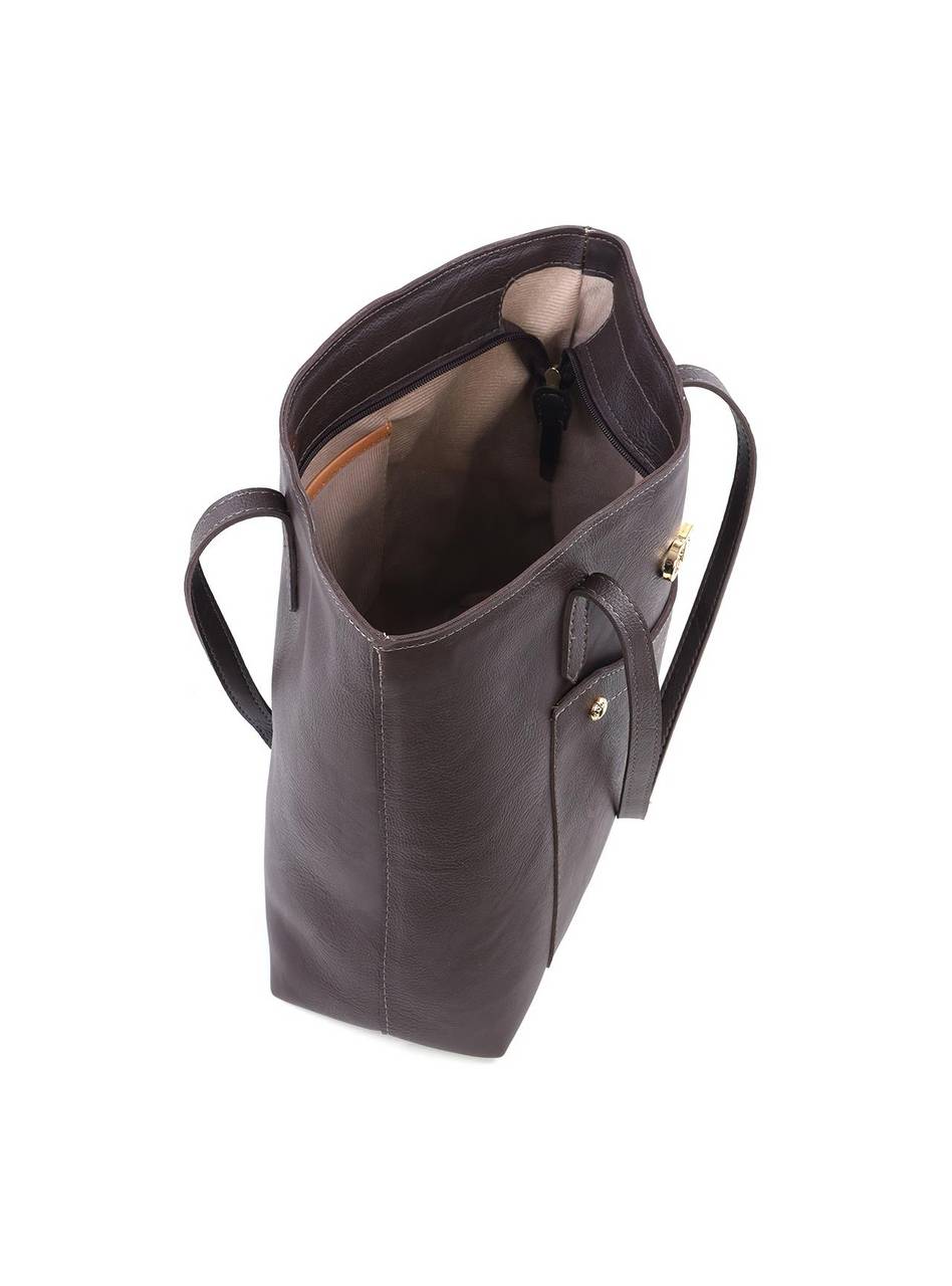 Bolsa Tiracolo com Bolso Frontal e Esferas - Cacau BSI-6197 - CA