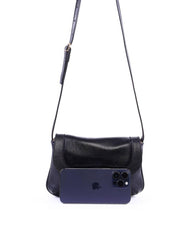 Bolsa Satchel Transversal com Fecho Giratório - Preta BSI-6356 - PR