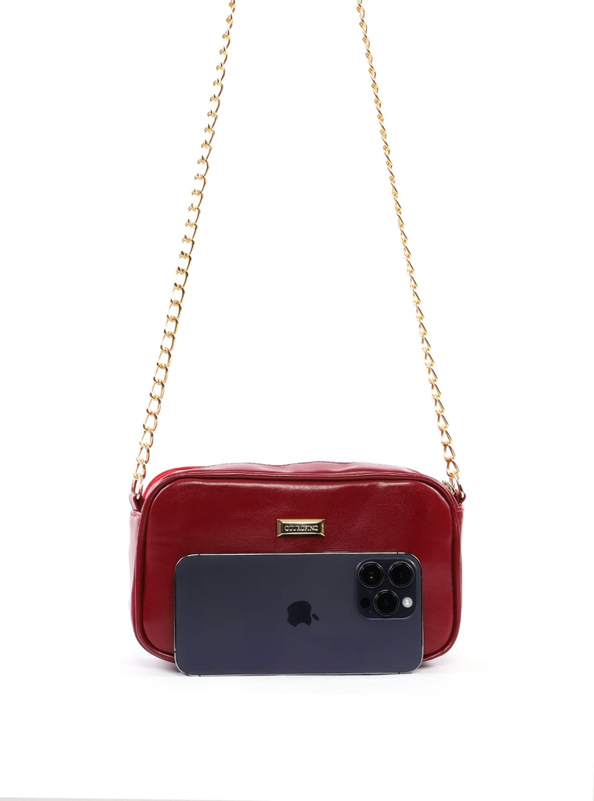 Bolsa Transversal Quadrada com Detalhe Matelassê BSI-6528 - VE
