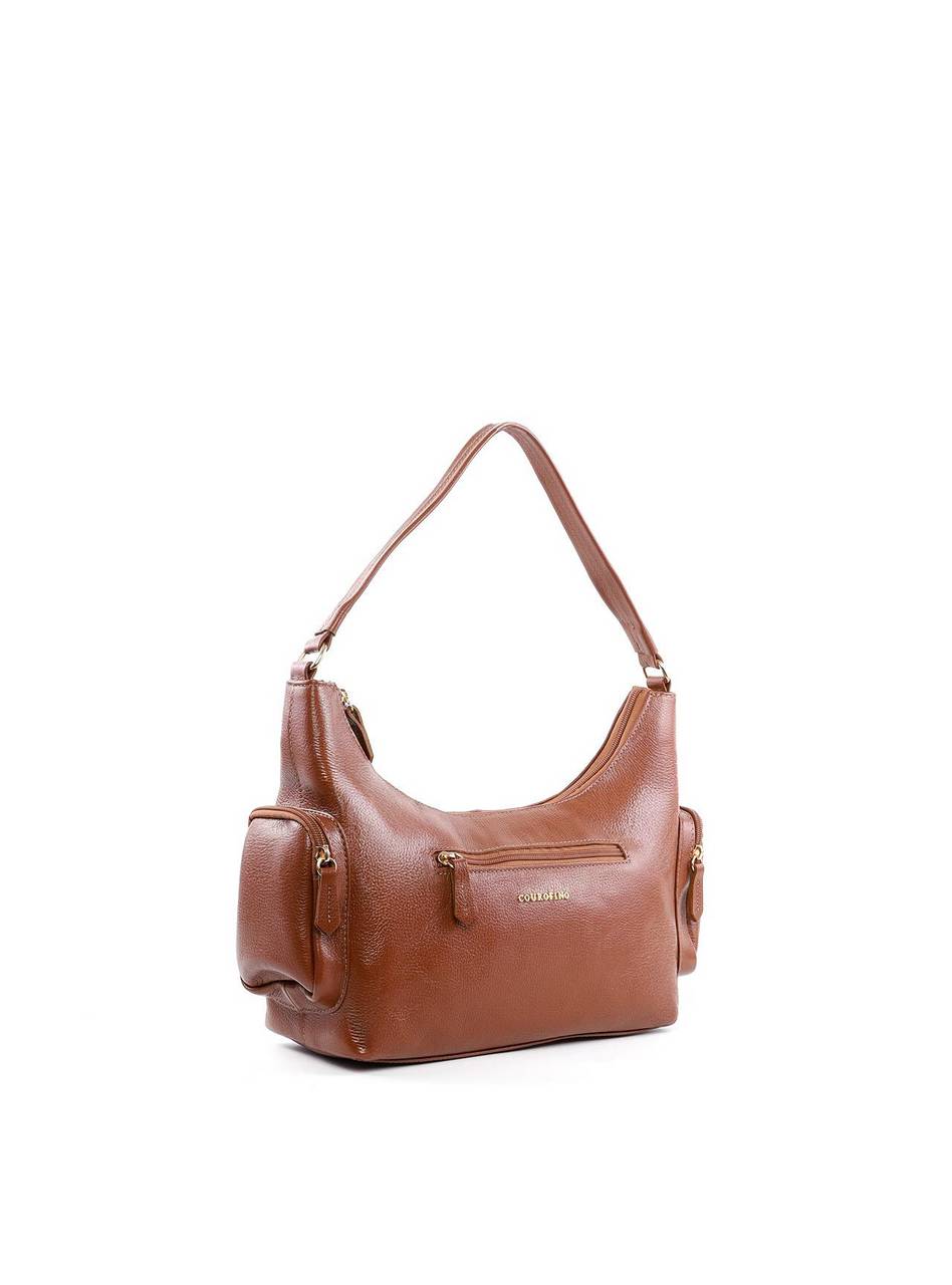 Bolsa Tote Média Multipocket Whipstitch - Castor BSI-6414 - CS
