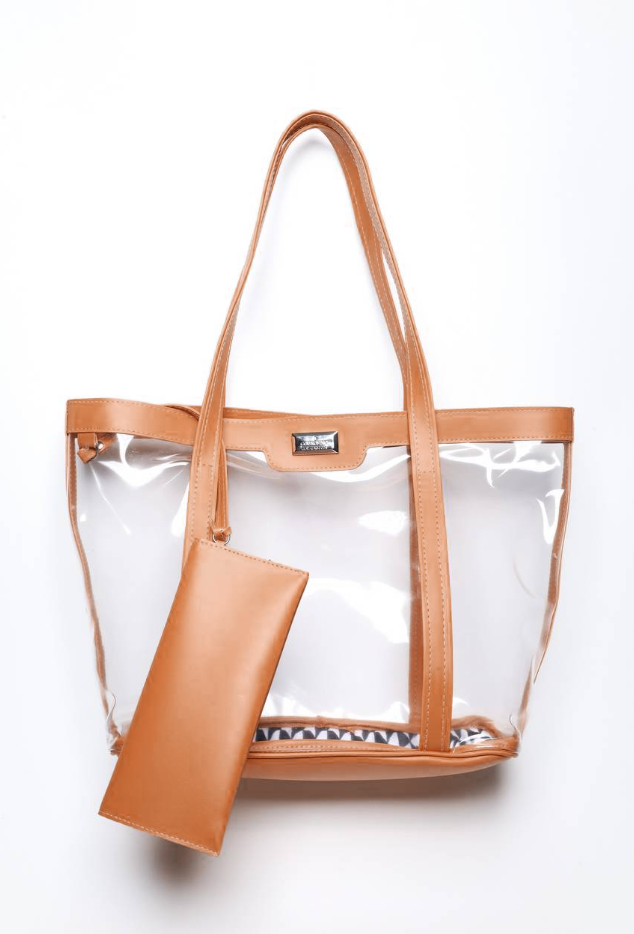 Bolsa Shopper Praia Transparente Média - Castor BSI-5871 - CS