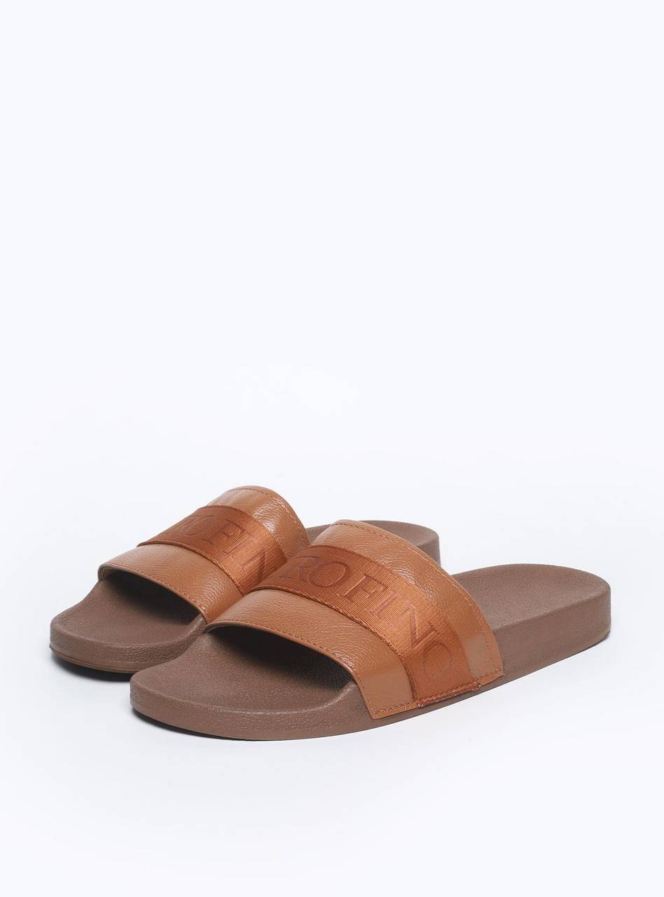 Sandália Masculina Chinelão Couro Rosto Largo Castor SDI-11272 - CS