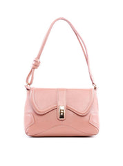Bolsa Satchel com Costuras - Nude BSI-6249 - NU