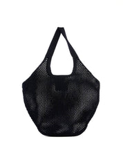 Bolsa de Tricô Meia Lua - Preta BS-6324 - PR