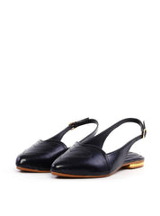 Sapatilha Slingback com Costura de Coração  SDI-12079 - PR