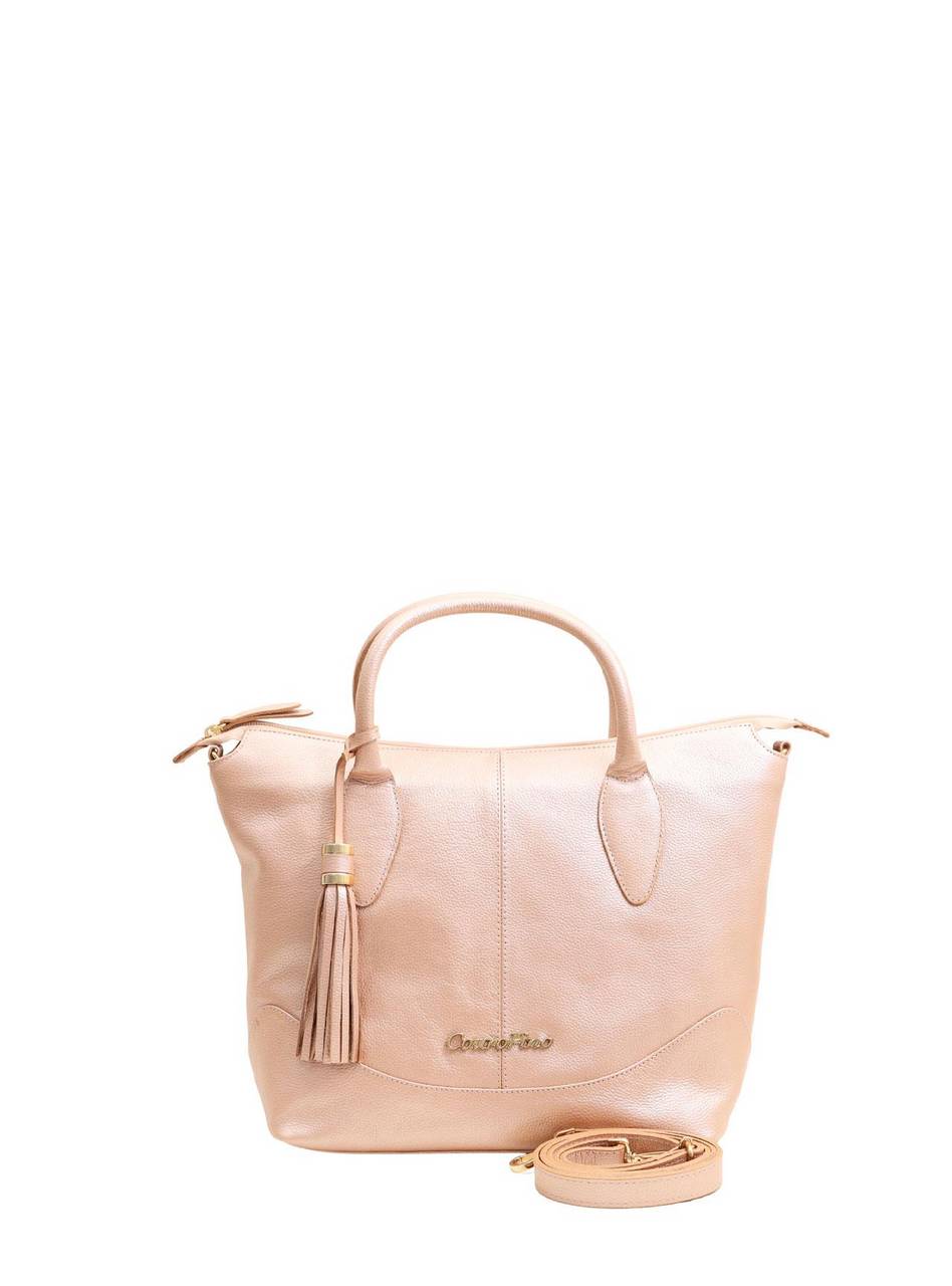 Bolsa Shopper Couro Grande Nude BSI-5709 - NU