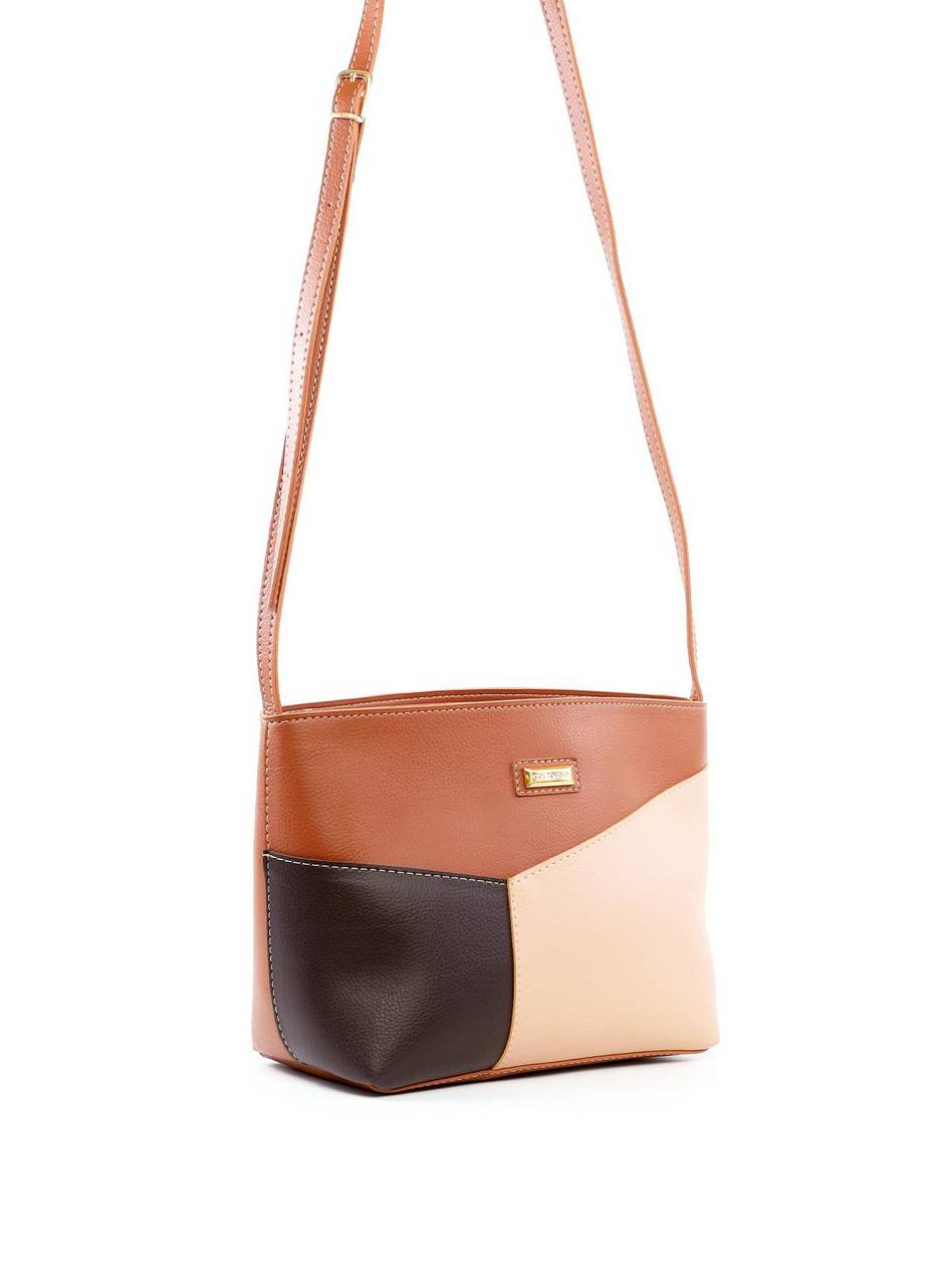 Bolsa Tote Transversal Retalhos - Castor BSI-6458 - CS