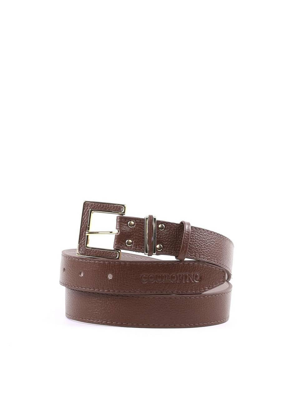 Cinto Feminino com Fivela Quadrada Forrada - Cacau CTI-1007 - CA