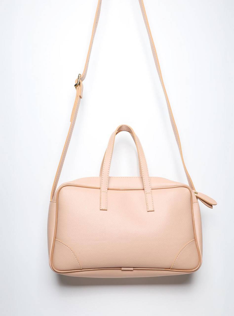 Bolsa Bag Média Transversal Nude BSI-5829 - NU