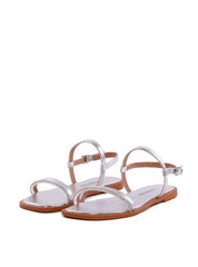 Rasteira Tiras Finas com Strass - Prata SDI-11989 - PT