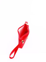 Bolsa Clutch Com Zipper de Puxador - Vermelha BSI-5385 - VE