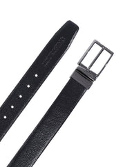 Cinto Masculino Social Largo Dupla Face - Preto e Castor  CTI-975 - PC