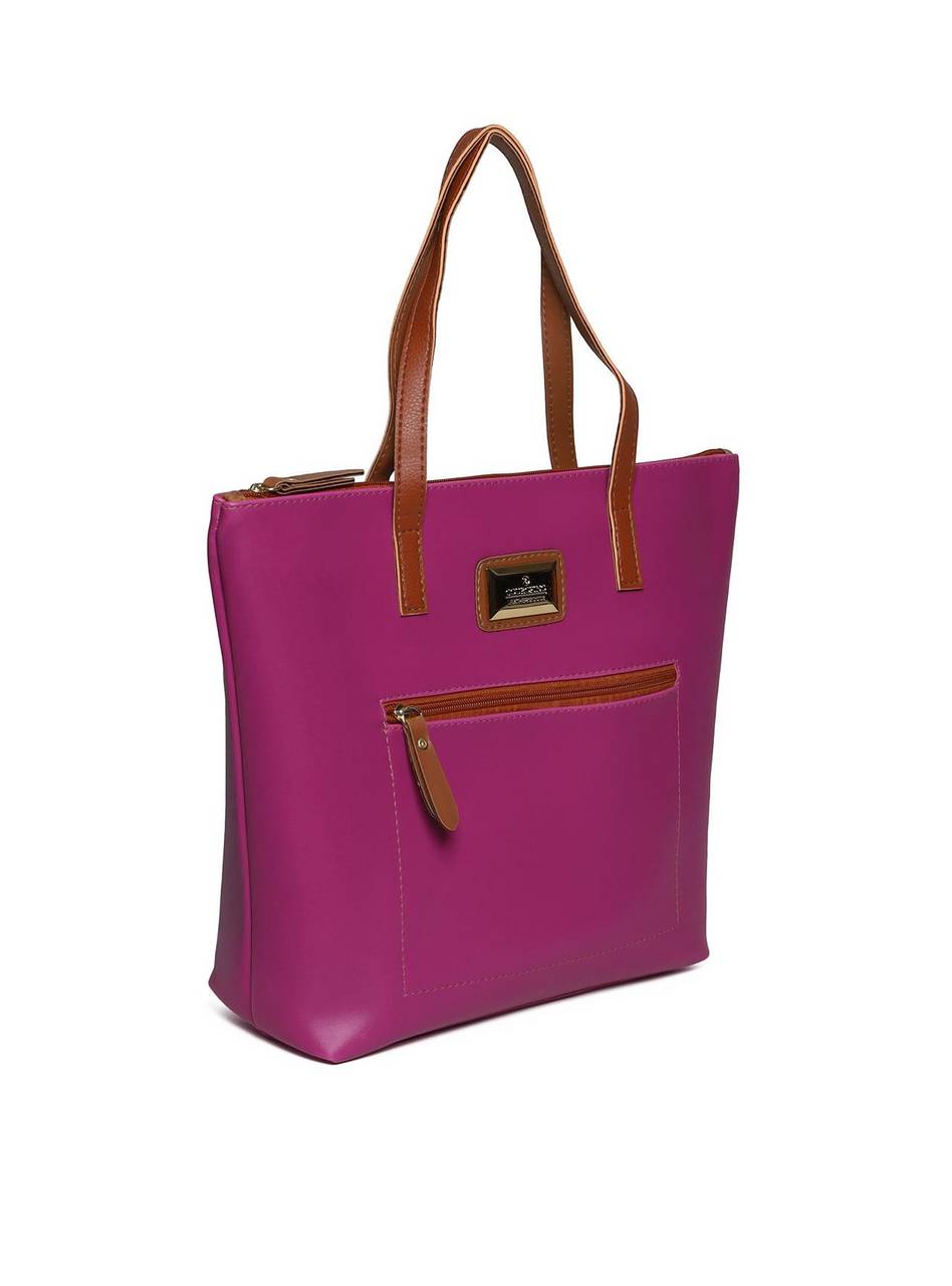 Bolsa Shopper Tiracolo Grande - Roxa BSI-5403 - RO