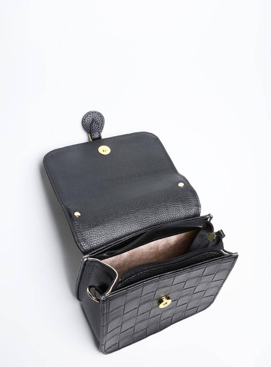 Bolsa Bag Pequena Lingueta Fivela BSI-5855 - PR