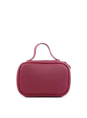 Necessaire Quadrada com Alça de Mão - Vinho NSI-158 - VI