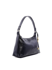 Bolsa Hobo Transversal com Barbicacho - Preta BSI-6228 - PR