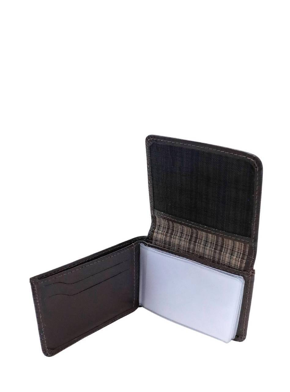 Carteira Masculina Abertura Cima Ziper Traseiro Couro Cacau CAI-509 - CA