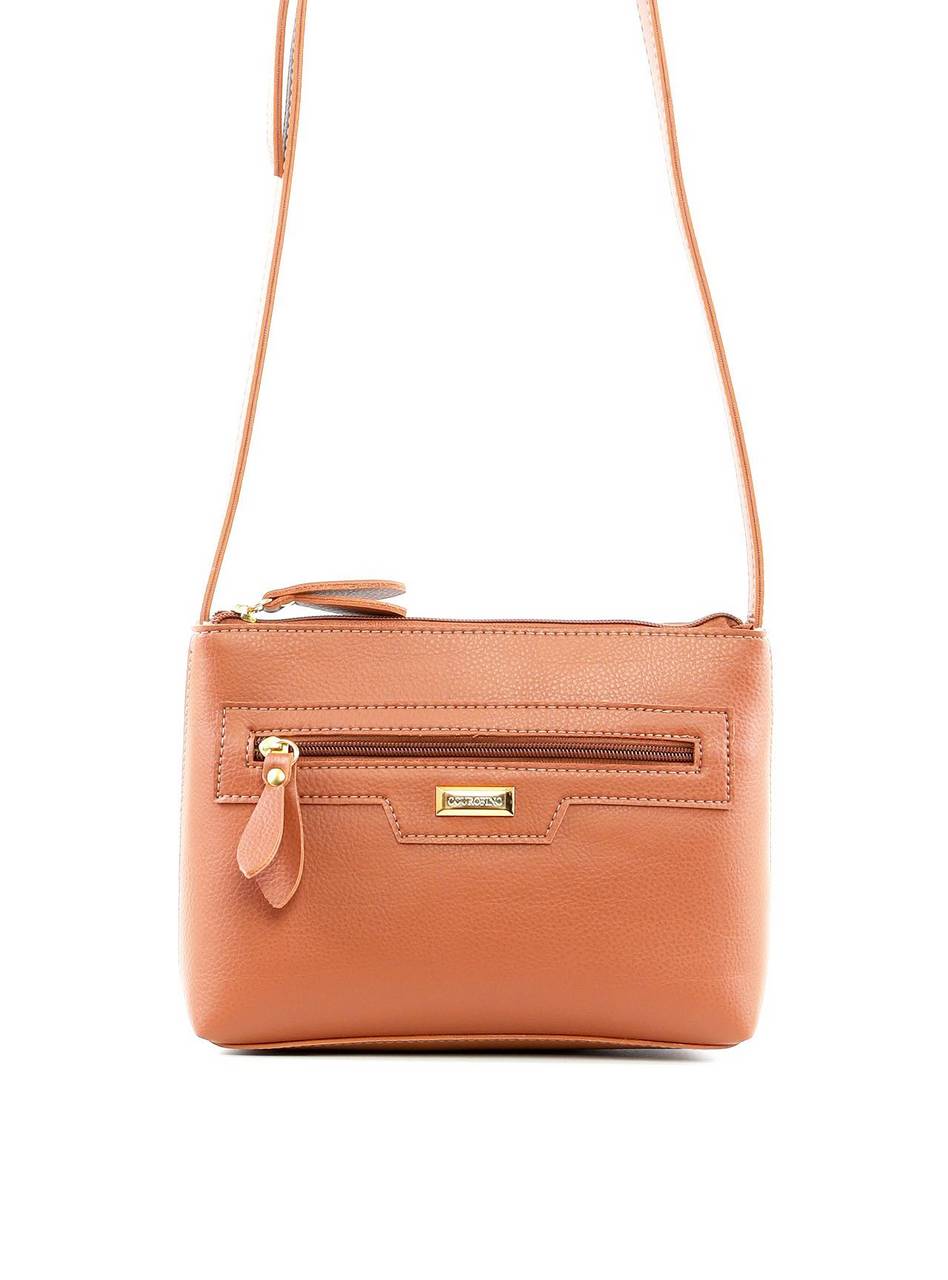 Bolsa Carteiro Transversal com Bolso Frontal - Castor BSI-6191 - CS